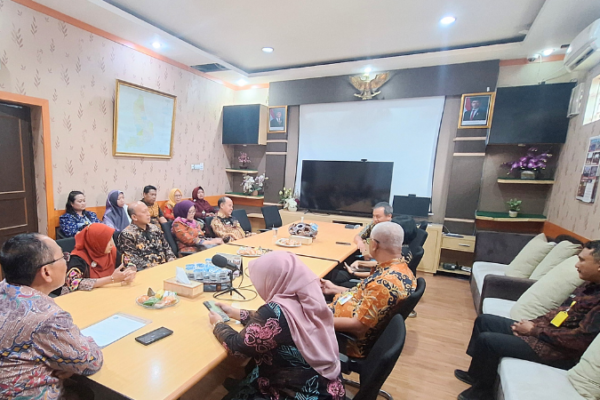 Kantor Pertanahan Kabupaten Pati menerima kunjungan resmi dari Kantor Pertanahan Kabupaten Kudus pada Kamis, 22 Mei 2025